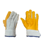 Cargue la imagen en el visor de la galería, Guante de piel combinada