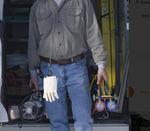 Cargue la imagen en el visor de la galería, Clip sujeta guantes negro 2 piezas