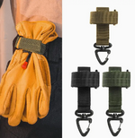 Cargue la imagen en el visor de la galería, Sujeta guante multiusos con velcro negro