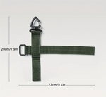 Cargue la imagen en el visor de la galería, Sujeta guante multiusos con velcro negro