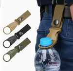 Cargue la imagen en el visor de la galería, Sujeta botellas para cinto negro