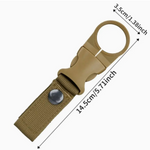 Cargue la imagen en el visor de la galería, Sujeta botellas para cinto negro