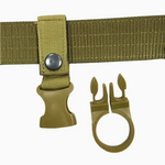 Cargue la imagen en el visor de la galería, Sujeta botellas para cinto negro