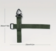 Sujeta guante multiusos con velcro negro